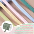 thumbnail image 3 of Cinta sesgada de doble pliegue Uxcell para coser, 3/4 pulgadas x 25 yardas, cinta de satén continua a granel para acolchado, unión, dobladillo, piping de tela, manualidades DIY, gris oscuro, 3 of 7