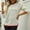 White, variant on SDNall Long Sweaters for Women, Pullover Sweaters for Women, Knitted Sweaters for Women, Womens Casual Fashion Color Contrast Knitted Pullover Long Sleeve Round-Neck Sweater, Womens Long Sleeve