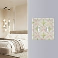 thumbnail image 4 of Yayeee Toggle Light Switch Wall Plate 2-Gang 4.56"x4.48" Decorative Outlet Cover, Pastel Pink Geometric, 4 of 7