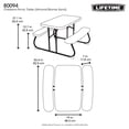 thumbnail image 4 of Mesa Picnic Plegable Para Niños Lifetime 80094, 4 of 4