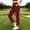Red, variant on Lutiedan Golf Pants for Women High Waisted Business Travel Pants Stretch Slim Fit Dressy Casual Workout Pants with Pockets