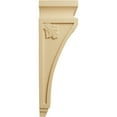 thumbnail image 3 of Ekena Millwork 3 7/8"W x 4 1/2"D x 14"H Arts and Crafts Corbel, Alder, 3 of 4