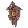 thumbnail image 2 of HerrZeit by Adolf Herr Cuckoo Clock - Vine Creepers  handshingled, 2 of 4