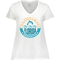 thumbnail image 3 of Inktastic Sarasota Florida Vacation Travel Women's Plus Size V-Neck T-Shirt, 3 of 5
