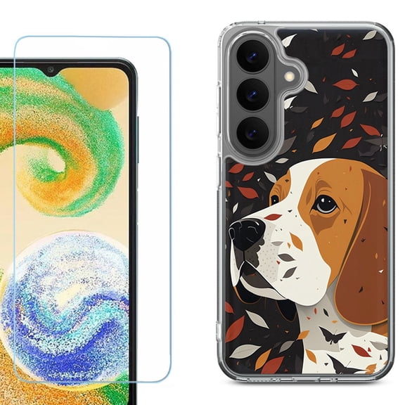Phone Case for Samsung Galaxy A37 5G, with Screen Protector, by OneToughShield - Beagle