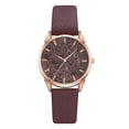 thumbnail image 1 of Reloj de pulsera para mujer de cuero con esfera verde cuadrada a la moda para mujer, conjunto de pulsera de cuarzo Wmkox8yii gfajkfgbkjabf1037, 1 of 1