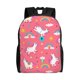 thumbnail image 1 of Fotbe Yoga Unicorn Mochila de Viaje para Laptop, Mochila Ejecutiva Delgada y Resistente 15.6", 1 of 8