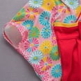 thumbnail image 2 of stylesilove Colorful Flower Print Kimono Costume Baby Girl Romper, 2 of 3