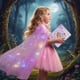 thumbnail image 2 of Disfraz de Princesa Meland con Luces para Niñas de 3 a 8 Años, 2 of 9