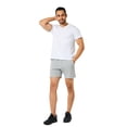 thumbnail image 5 of NIMENJOJA Mens 5.5" lounge Shorts Cotton Athletic Gym Shorts Comfy Pajama with Deep Pockets No Zipper, 5 of 6