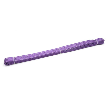 Purple Nylon 1 Ton 2M Length Multifunctional Emergency Towing Strap Rope for
