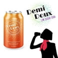 thumbnail image 3 of Demi Doux Low Sugar Orange Soda 16-Pack, 3 of 4