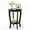 Espresso, variant on Costway 2-Tier End Table 18'' Round Compact Sofa Side Nightstand with Storage Shelf White