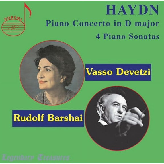 Haydn / Devetzi / Moscow Chamber Orchestra - Piano Concerto in D Major / 4 Piano Sonatas - Music & Performance - CD
