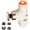 Beige, variant on Morfone Electric Cordless Hair Scalp Massager with Kneading 76 Massage Nodes, Handheld Portable Head Scratcher Massager for Hair Growth, Deep Clean and Stress Relax, Gifts for Men Dad