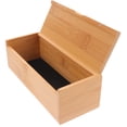 thumbnail image 4 of Bamboo Box with Lid Bamboo Wood Glasses Box Trinket Box Bamboo Storage Box for Crafts Keepsakes, 4 of 9