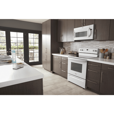 Whirlpool - 1.7 Cu. Ft. Over-the-Range Microwave - White
