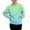 Blue, variant on Bovemsi Sweatshirt for Women Ladies' Gradient Printed Casual And Comfortable Long Sleeved Comfort Hoodie