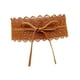 thumbnail image 4 of Elegante Cinturón Ancho de Encaje Casual para Mujer Mini , Bronceado suave Bronceado claro E Salvador Cintura ancha de encaje., 4 of 8