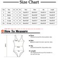 thumbnail image 3 of WREESH Womens One Piece Swimsuit Rash Guard Sleeveless Swimsuits Surfing Bathing Suits Plus Size Zipper Sports Swimwear Conservative Print Sunscreen Swimwear Diving Suit Surfing Suit Black, 3 of 4