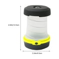 thumbnail image 2 of MORESEC under $5 Portable Camping Lantern, Portable LED Camping Lantern, Retractable Waterproof Rechargeable, Outdoor Flashlight Tent Light, Emergency Light for Hiking Power Outage, Battery Powered, 2 of 8