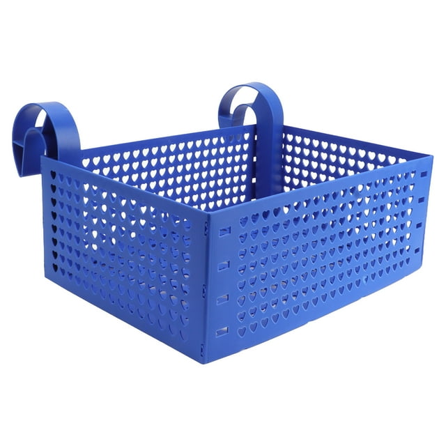 Panier de Rangement Suspendu pour Piscine, Tiges de Support Réglables Haute Stabilité Panier de Jouets de Piscine Résistant à l'Usure pour Piscines hors Sol