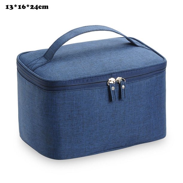 Bolsa de cosméticos de gran capacidad para Mujer, bolsa de almacenamiento de inodoro conveniente para viaje al aire libre, bolsa de maquillaje impermeable, Neceser para Mujer qiuyongming unisex