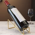 thumbnail image 3 of ievspot 2Pcs Wine Bottle Holder ,Saving Wine Display Stand, Decorative Home Decoration, 3 of 8