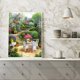 thumbnail image 3 of Wdftyju Juego de pintura de diamante 5D con bordado de taladro cuadrado completo DIY para jardín tranquilo, decoración del hogar Wdftyju 3rl9ww7us5nn8xj9, 3 of 9