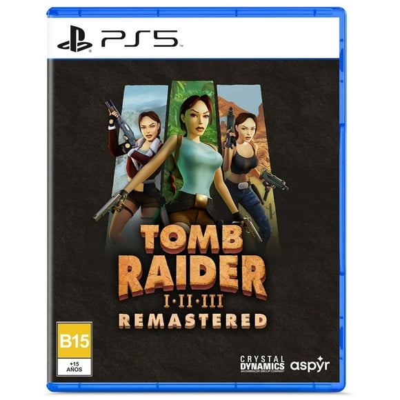 Tomb Raider I-III Remastered Lara Croft - Playstation 5