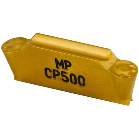 

Seco LCMF 1/8 Cutting Width MP CP500 Grade Double End Multi-Directional Turning Insert TiAlN TiN Coated Full Radius