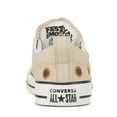 thumbnail image 5 of Converse Unisex Chuck Taylor All Star Low Top Lace Up Style Sneaker - Madison Ox - Oat Milk/Light Gold 8, 5 of 5