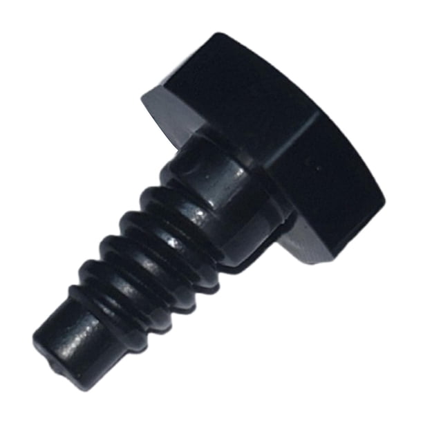 Tornillos de tapón inferior para taco de billar, componentes ligeros, prácticos y portátiles Dientes afilados
