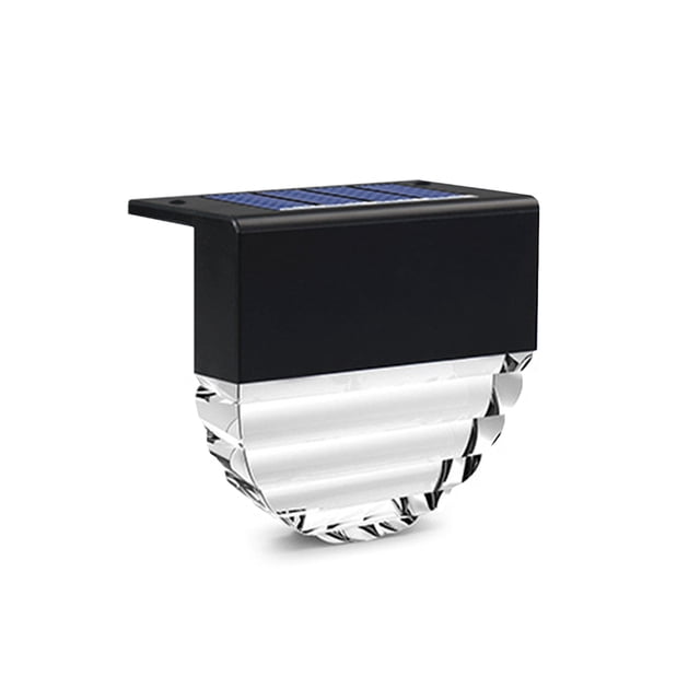 Bearachild Luces solares para escaleras al aire libre, lámpara LED recargable para valla de jardín, cambio de Color blanco cálido, modos duales, Iluminación y accesorios Bearachild HA009236-00