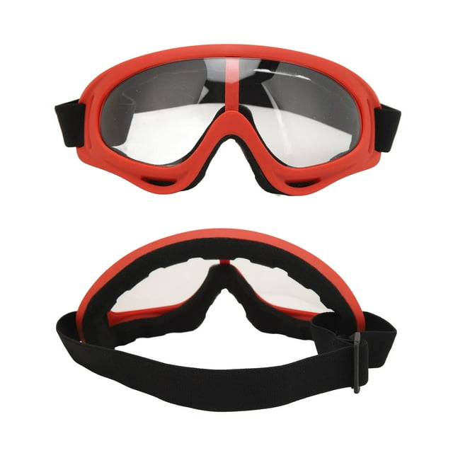Lunettes de Ski pour Hommes et Femmes, Verres et Montures PC - Vision Claire, Bandeau Réglable, Doux et Confortable - Lunettes de Planche à Neige avec Protection UV