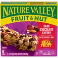 thumbnail image 6 of (4 pack) Nature Valley Fruit and Nut Granola Bars, Dark Chocolate Cherry, 6 Ct, 7.4 oz, 6 of 16