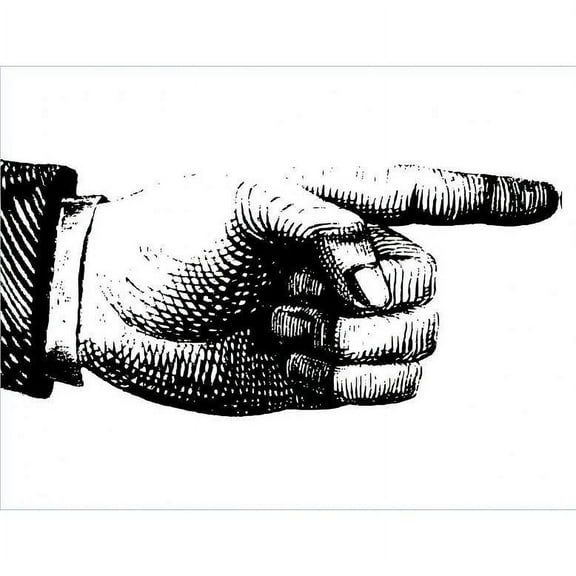 HAND SKETCH GLASS 5x7 SIGN by Sixtrees