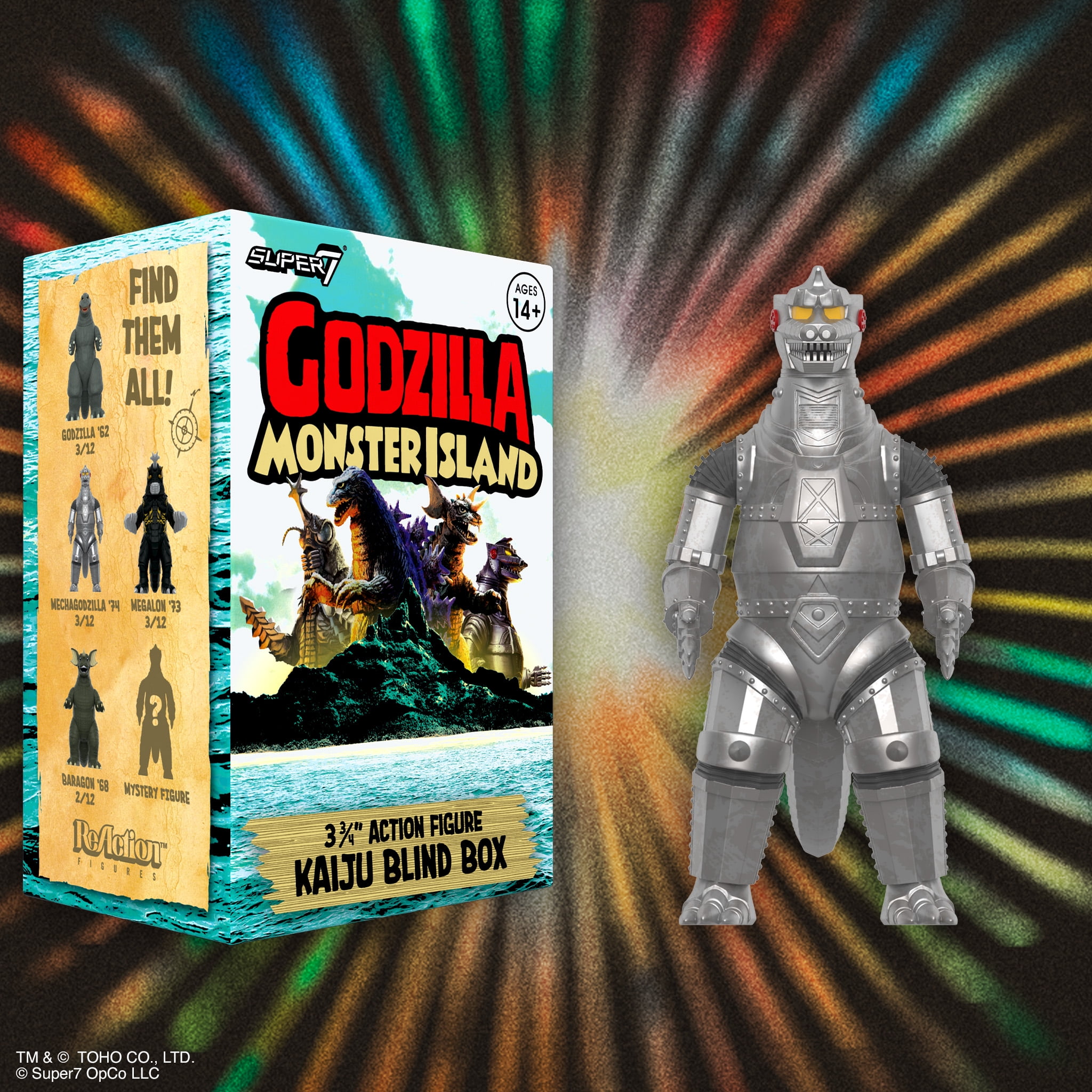 Godzilla Monster Island Individual Blind Box  (图3) Godzilla Monster Island Individual Blind Box  (图3)
