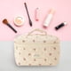 thumbnail image 3 of Bolsa para cosméticos de 2 uds., bolsa de maquillaje acolchada suave para mujer, bolsa de algodón para viajes al aire libre, 3 of 4