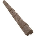 thumbnail image 3 of Ekena Millwork 3"W x 3"D x 48"H Universal Outside Corner for EverStone Faux Stone Siding Panels, Autumn Bronze, 3 of 6