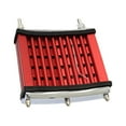 thumbnail image 3 of Accesorios de repuesto shamjiam para sistema de radiador de refrigeración de aceite de motocicleta rojo, 3 of 7