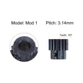 thumbnail image 3 of 1Mod 16T Pinion Gear 7mm Bore Hardened Steel Motor Rack Spur Gear with Step for RC Car Truck Gear Drive, 2 Set, 3 of 6