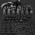 thumbnail image 1 of Figuras militares de Jeep para niños, 22 Uds., piezas de armas, juguetes de bloques de construcción ensamblados (personajes aleatorios), 1 of 1