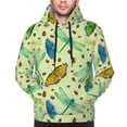 thumbnail image 4 of Hoodies for Men - Dragonfly Butterfly Ladybird Long Sleeve Comfrt Men'S Fashion Hoodies & Sweatshirts, Sweatshirts for Men Hoodies Pullover Clothing Clothes with Pouch, 4 of 7