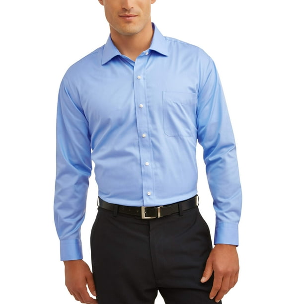 Men's Dress Shirt, up to size 2XL - Walmart.com