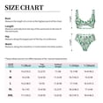 thumbnail image 6 of Daiia Cactus Plants Women's Bikini Set Two Piece Swimsuit High Waisted Bikini Adjustable Straps Bikini Perfect for Beach, Pool, and Summer Vacation-X-Large, 6 of 9