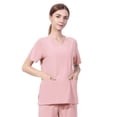 thumbnail image 3 of Uniforme de trabajo de médico, ropa de enfermera de manga corta, bata de hospital de belleza, ropa de lavado de quirófano de mujer, 3 of 6