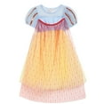 thumbnail image 3 of Robe Fille Princess Robe en Maille Costume Fête d'Anniversaire Cosplay Costume de Noël, 3 of 6
