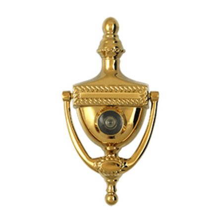Deltana DKVR6CR003 Victorian Rope Viewer Door Knocker PVD