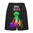 thumbnail image 5 of Garten of Banban Men's Short Pajama Pants Soft Trendy Sleep Shorts Breathable Ice Silk Lounge Shorts M, 5 of 8